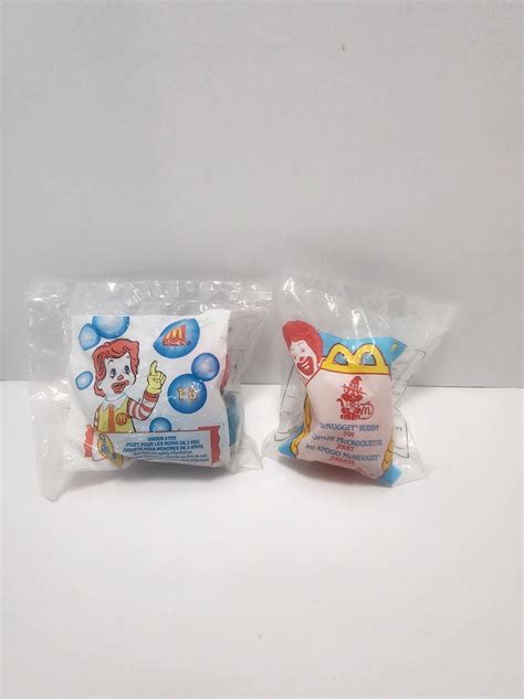 Mcdonalds 1990s Happy Meal Toys Ronald Mcdonald Toys Mcnugget Buddies ...