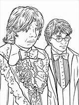 Printable Coloring Pages Harry Potter sketch template