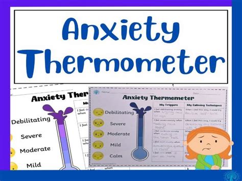 Anxiety Thermometer | Teaching Resources