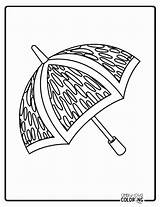Free Umbrella Coloring Pages  Simply Love sketch template
