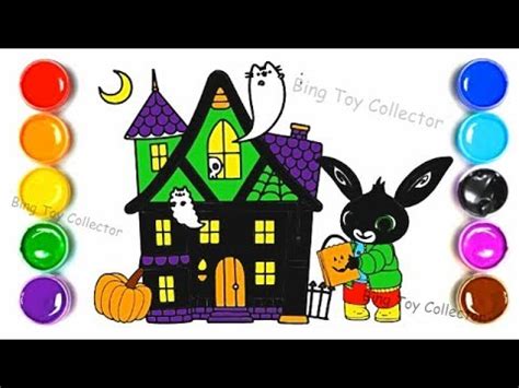 How To Draw BING BUNNY HALLOWEEN - YouTube