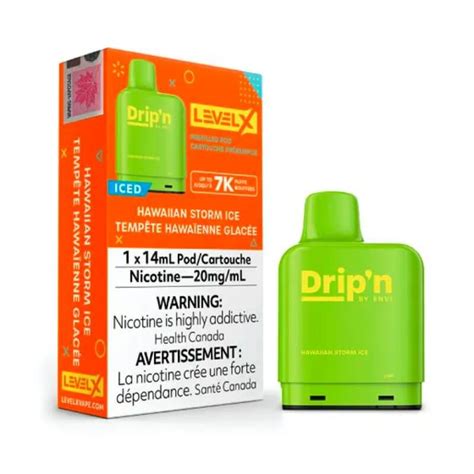 Level X Drip'n - Pod System Disposable (Canada) >> VapeVine.ca