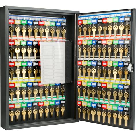 Barska - Optics Key Cabinet with Key Lock 100 Keys, Black - Walmart.com - Walmart.com