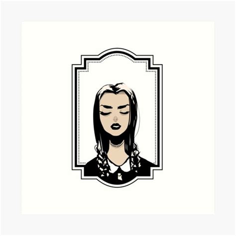 "Addams family" Art Print for Sale by enami | Redbubble