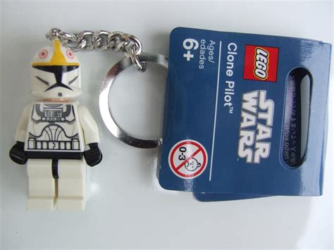 Lego Star Wars Clone Pilot Keychain: Amazon.co.uk: Toys & Games