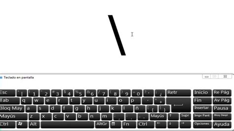 Para Que Sirve Alt + 92 En Mi Teclado Aparece Diagonal Diferente - YouTube