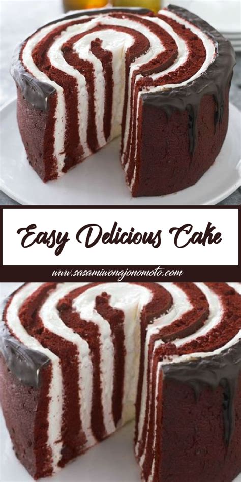 Easy Delicious Cake - Just Easy Recipe