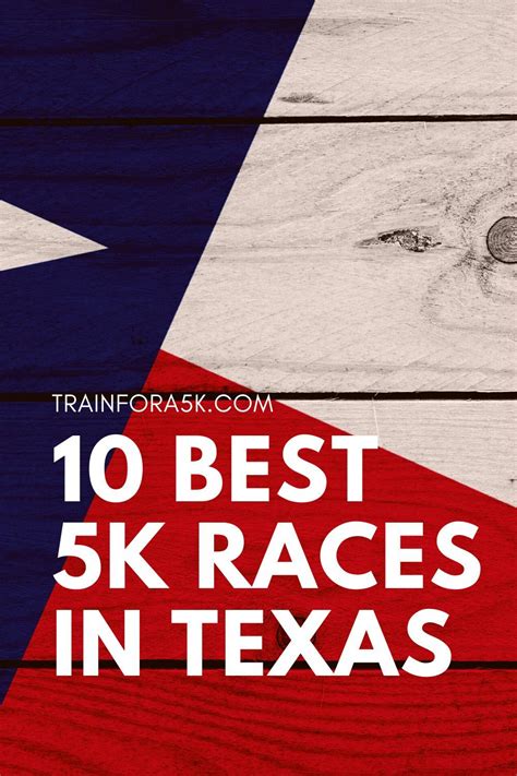 The popularity of running 5k races all over Texas, whether in Dallas or ...