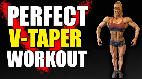 The Perfect 7 Exercise V-Taper Workout - YouTube