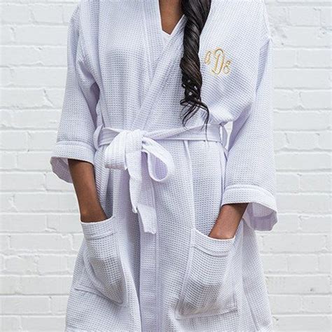 Waffle Weave Robes- Monogrammed Robe- Waffle Weave Robes for Mom, Wife or Someone Special ...