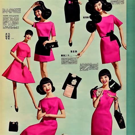 Fashion advertisement for 1960s fashion - 2 • VIARAMI