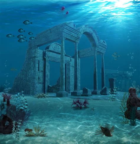 Pin by Maria Burrows on Caves | Lost city of atlantis, Underwater city ...