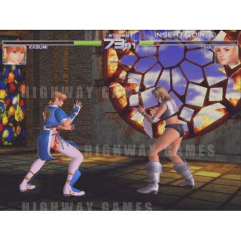 Dead or Alive 2 Arcade Machine - Dead or Alive 2 Arcade Machine Screenshot