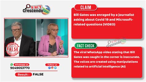 Find Out the Truth Behind the Viral Clip of Bill Gates being enraged by ...