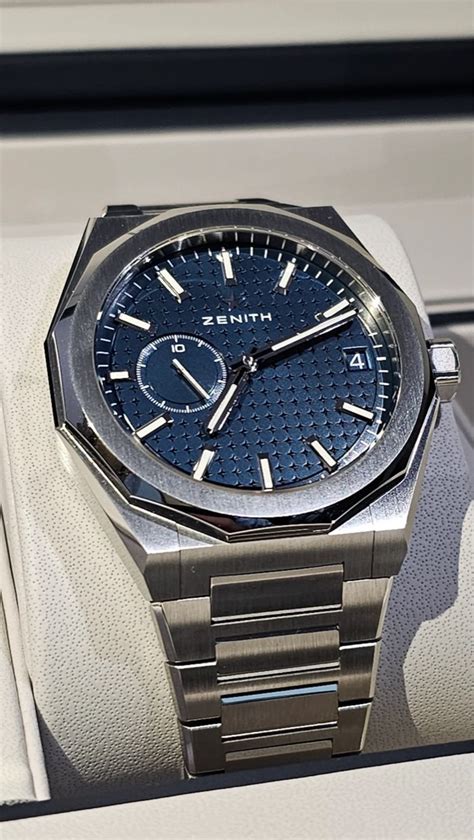 Zenith Defy SkyLine Blue, Luxury, Watches on Carousell