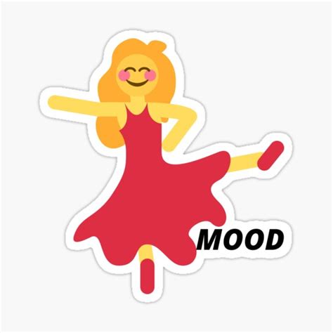 "Dancing emoji" Sticker for Sale by MoPearls | Redbubble