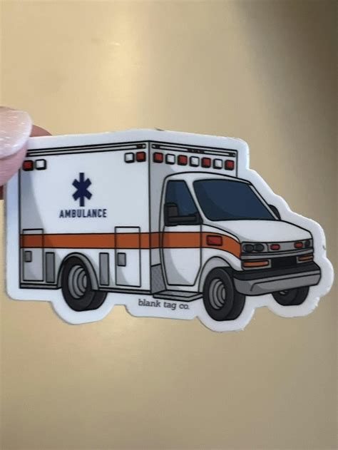 The Ambulance Sticker