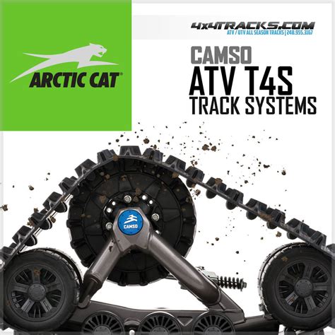 Arctic Cat Camso X4S ATV Track System – 4x4Tracks.com