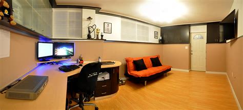 The completed man cave | The entire man cave. (perspective 2… | Flickr