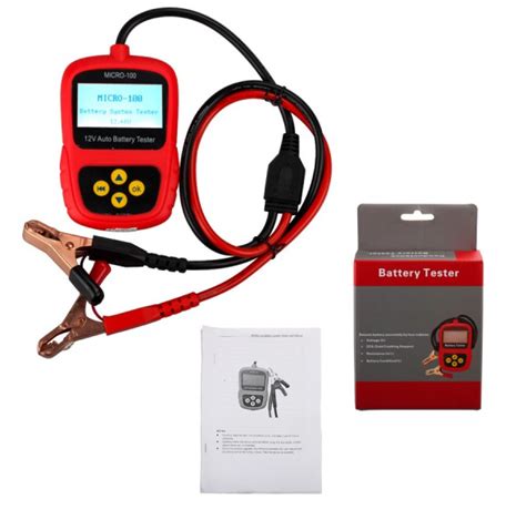 12V 30A~100A Car Lead Acid Battery Tester