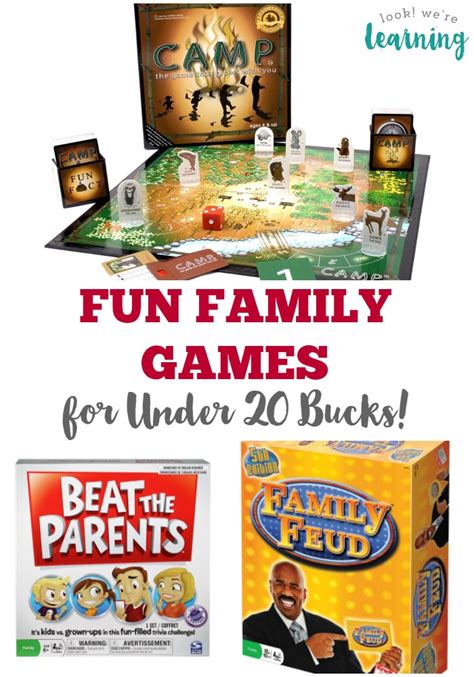 Fun Family Night Ideas - Look! We're Learning!