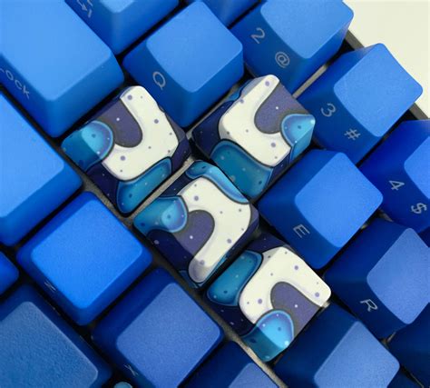 Custom WASD Keys – Blue Fusion | Alpherior Keys