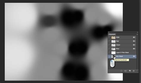 Photoshop Blur - Save Mask to Channels - TipSquirrel
