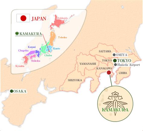 Kamakura Era Japan Map