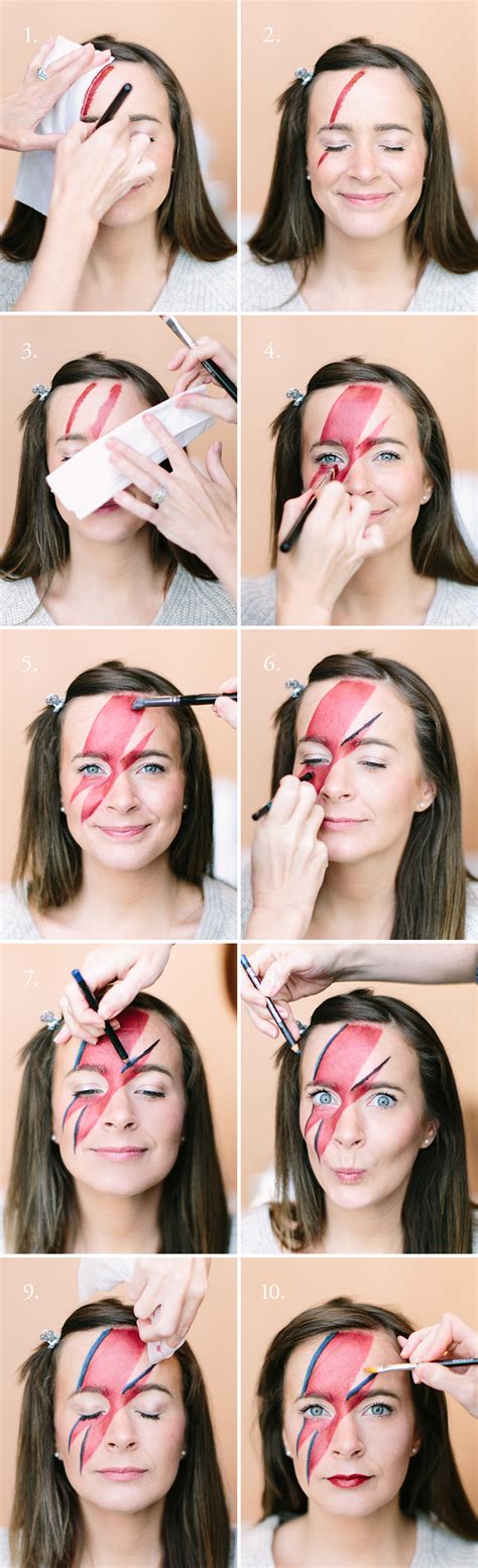 David Bowie Lightning Makeup Tutorial | Saubhaya Makeup