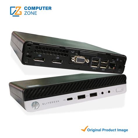 HP EliteDesk 800 G4 Desktop Mini, 8th Gen Core i5 Processor, 8GB RAM ...