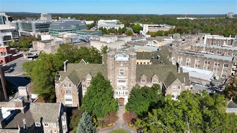 Premium stock video - Duke university dorms