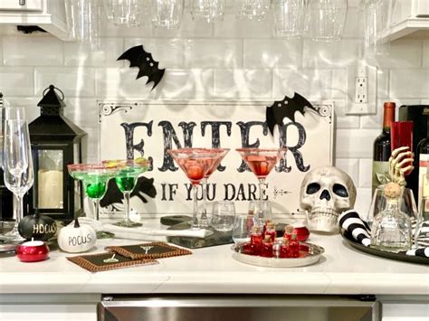 A Gory-Chic Halloween Dinner Party For Adults - Craft and Sparkle