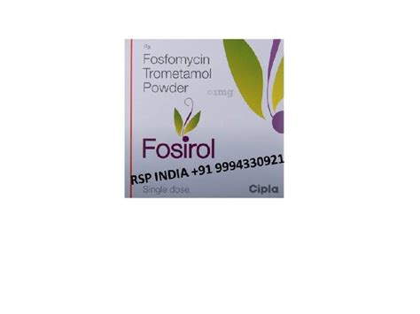 FOSIROL SACHET by Ravi Specialities Pharma Pvt Ltd., fosirol sachet, INR 327 / Bottle ( Approx ...