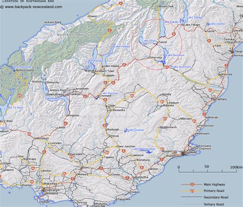 Where is Ruataniwha Dam? Map - New Zealand Maps