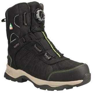 Refrigiwear Men's Extreme Hiker Waterproof Insulated Freezer Boots With Boa Fit System (black ...