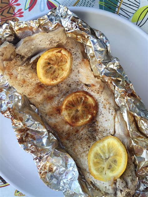 Fish In Foil Packets Recipe With Lemon Butter – Grilled or Baked ...