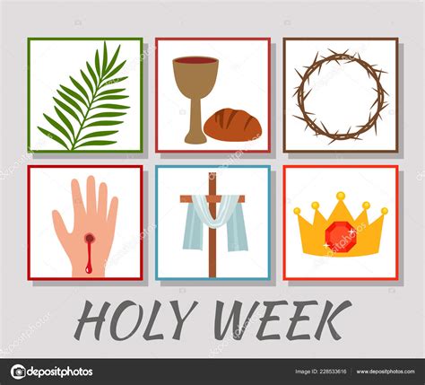 Holy Thursday 2021 Clipart - Holy Week Symbols Hd Stock Images ...