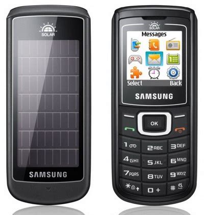 Solar Powered Mobile Phone Solar Guru - E1107