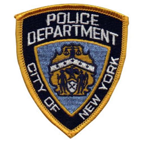 Emblem NYPD Shoulder Patch - Atlantic Tactical Inc