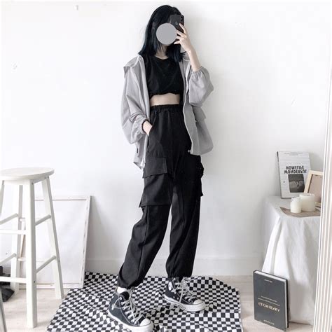 Ulzzang Outfit, Ulzzang Fashion, Tomboy Fashion, Kpop Fashion Outfits, Mode Outfits, Unisex ...