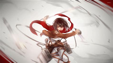 Attack On Titan Mikasa Ackerman Wallpapers - Wallpaper Cave