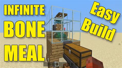 How To Get Infinite Bone Meal In Minecraft! - YouTube