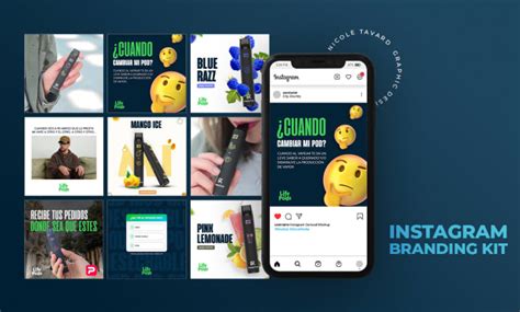 Design instagram story and post templates by Nicoletavard | Fiverr