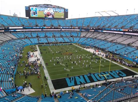 bank of america stadium in 2020 | Bank of america stadium, Seating charts, Carolina panthers stadium