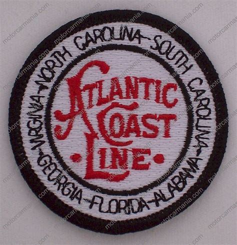 Atlantic Coast Line ACL Railroad Patch #14-1040 - Locomotive Logos