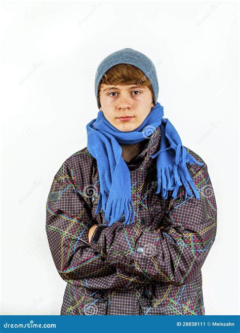 Boy Wearing Winter Clothes Stock Image - Image: 28838111