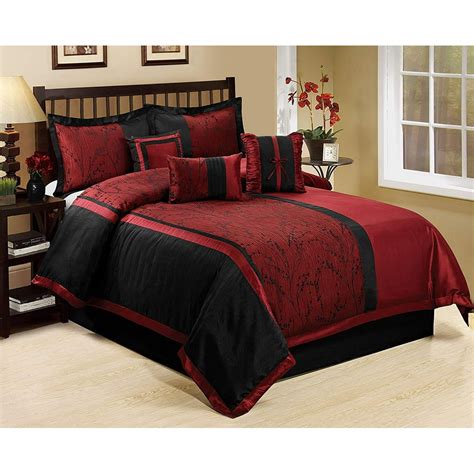 Unique Home Leticia Comforter 7 Piece Bed in a Bag Ruffled Clearance Bedding Set Fade Resistant ...