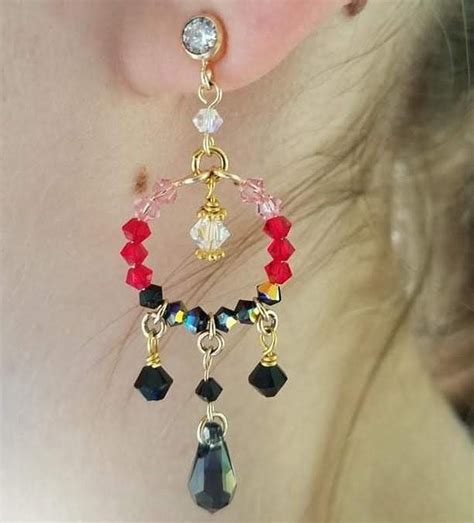 Crystal Chandelier Earrings Bridal Cubic Zirconia Sterling | Etsy