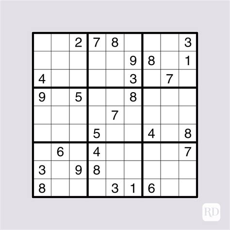 Printable Hard Sudoku Puzzles - Printable Blank World