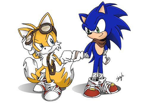 Sonic and Tails Boom by S-concept on DeviantArt